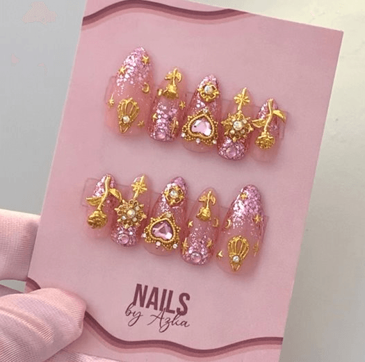 Sailor Moon Celestial Luxury Reusable Press On Nails