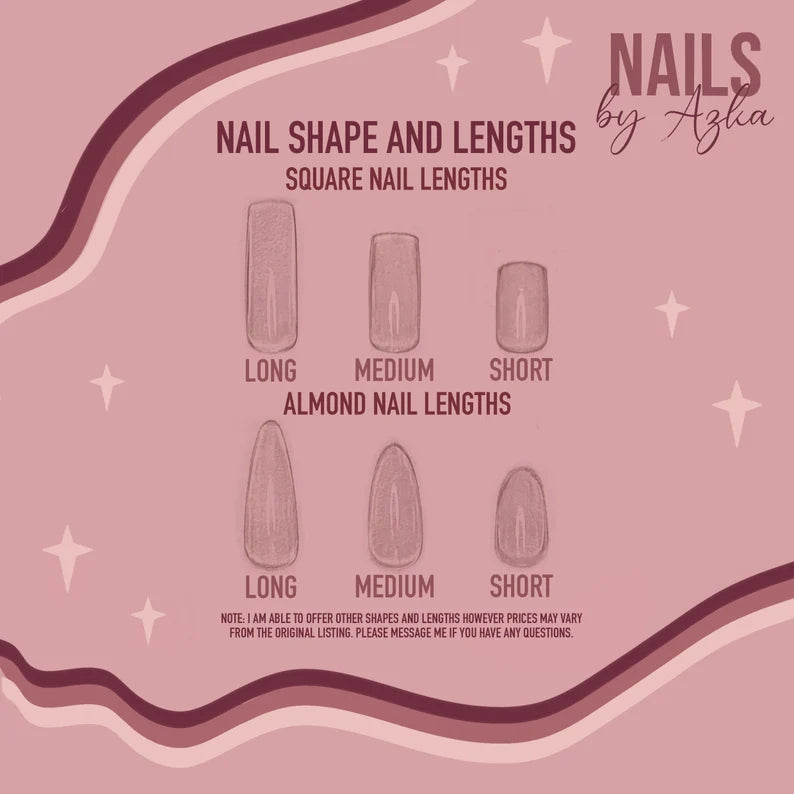 Pearl French Tip Reusable Press On Nails